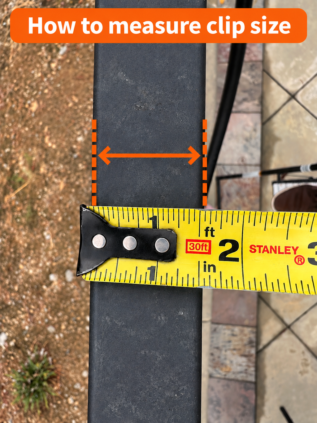 Rope Light Clips for Fences and Rails, No-Drill