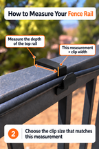 No-Drill Fence Light Clips