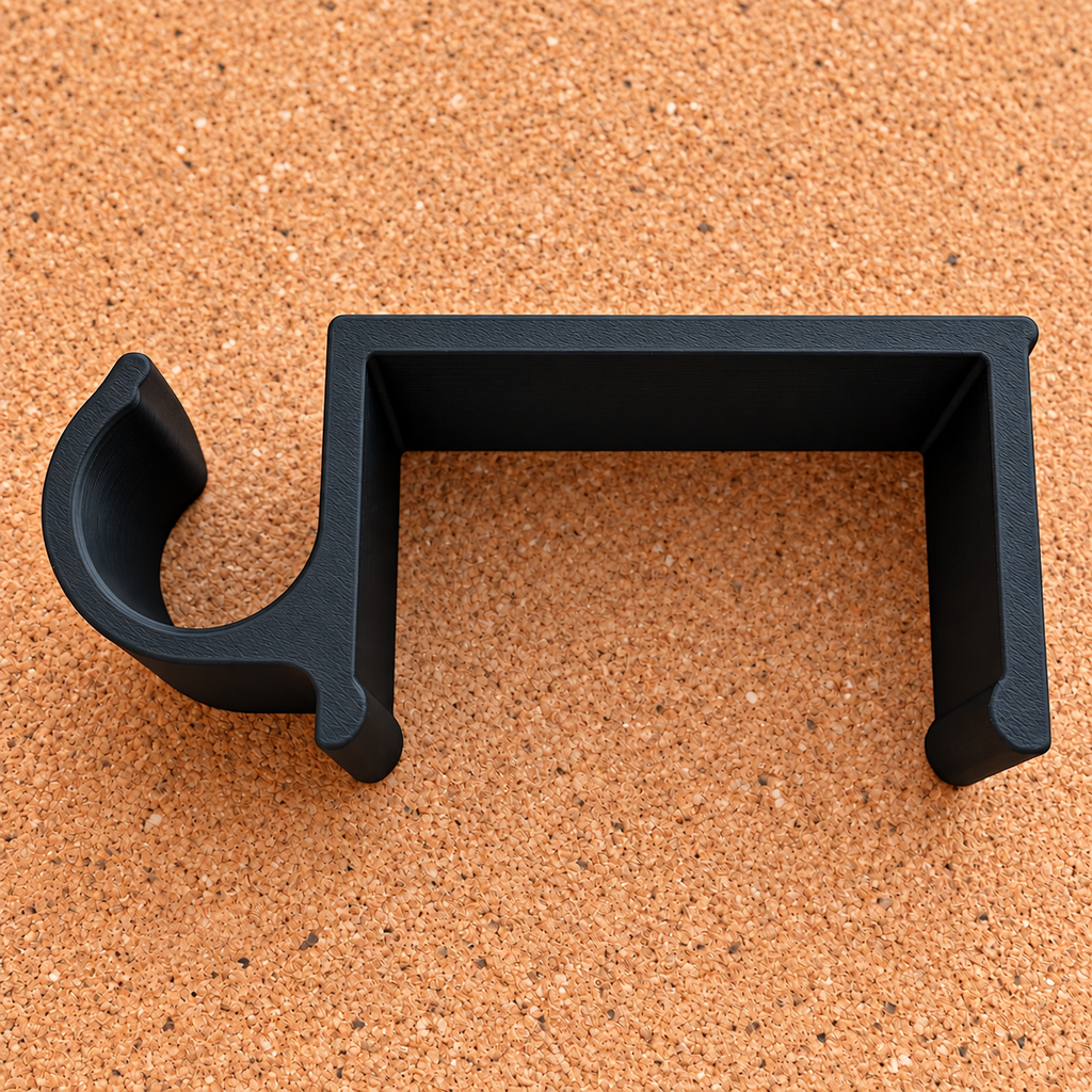 Rope Light Clips for Fences and Rails, No-Drill