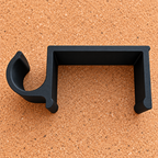 Rope Light Clips for Fences and Rails, No-Drill