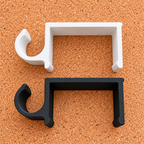 Rope Light Clips for Fences and Rails, No-Drill