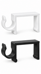 Rope Light Clips for Fences and Rails, No-Drill