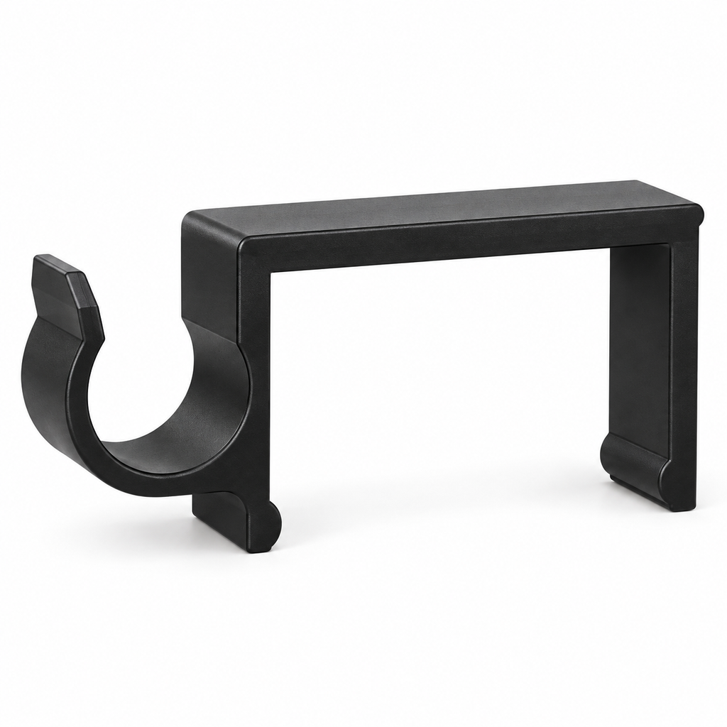 Rope Light Clips for Fences and Rails, No-Drill